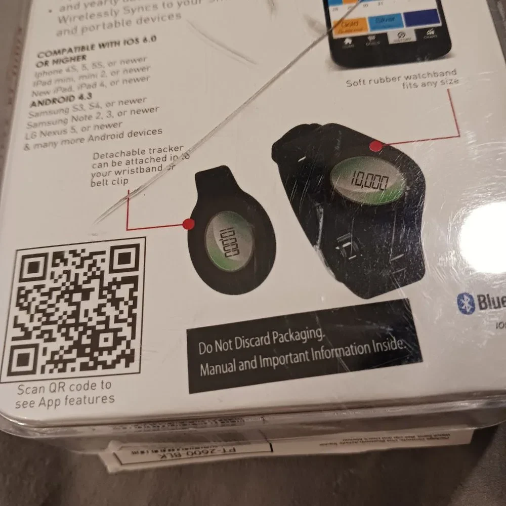 NWT! BLUETOOTH WIRELESS ACTIVITY TRACKER